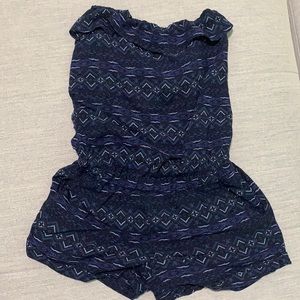 Blue romper